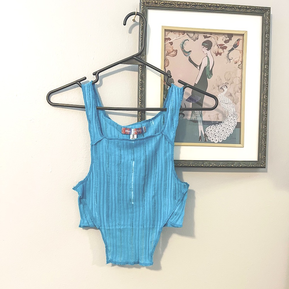 UO Flora Corset Tank Top
